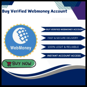 buy verified webmoney account